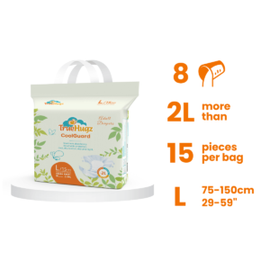 TrueHugz CoolGuard (Adult Diapers – 15 Pieces)