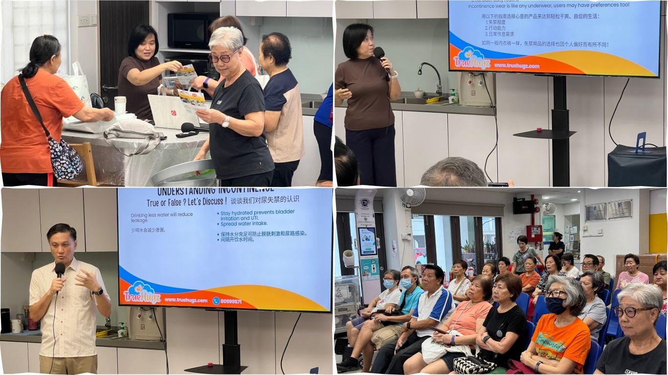 Sharing session at Tampines AAC